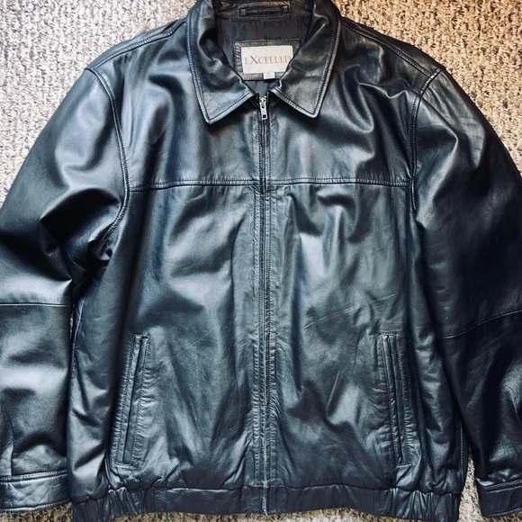 Excelled Genuine Leather Jacket Size XL - Picture 3 of 4